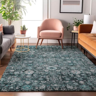 Premium Washable Super Soft Vintage Traditional Mayfield Rug