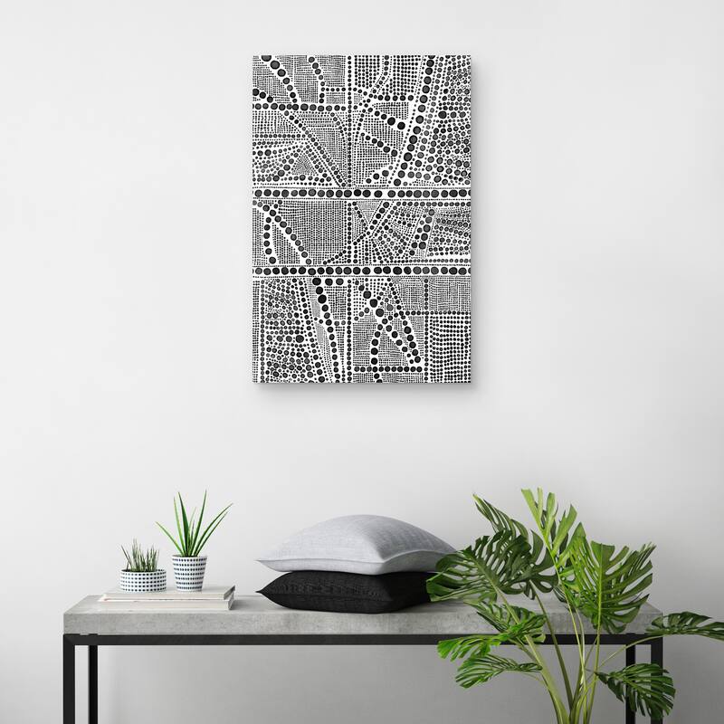 Basic Instincts III by Studio Arts Canvas Art Print
