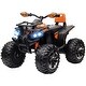 preview thumbnail 8 of 6, 12V Kids Ride-On ATV with Music, USB, and Long Battery Life, Ages 3-8 - Orange