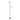 Elegant Designs 2 Light Mother Daughter Floor Lamp with White Marble Glass - L: 13.25" x W: 18" x H: 71"