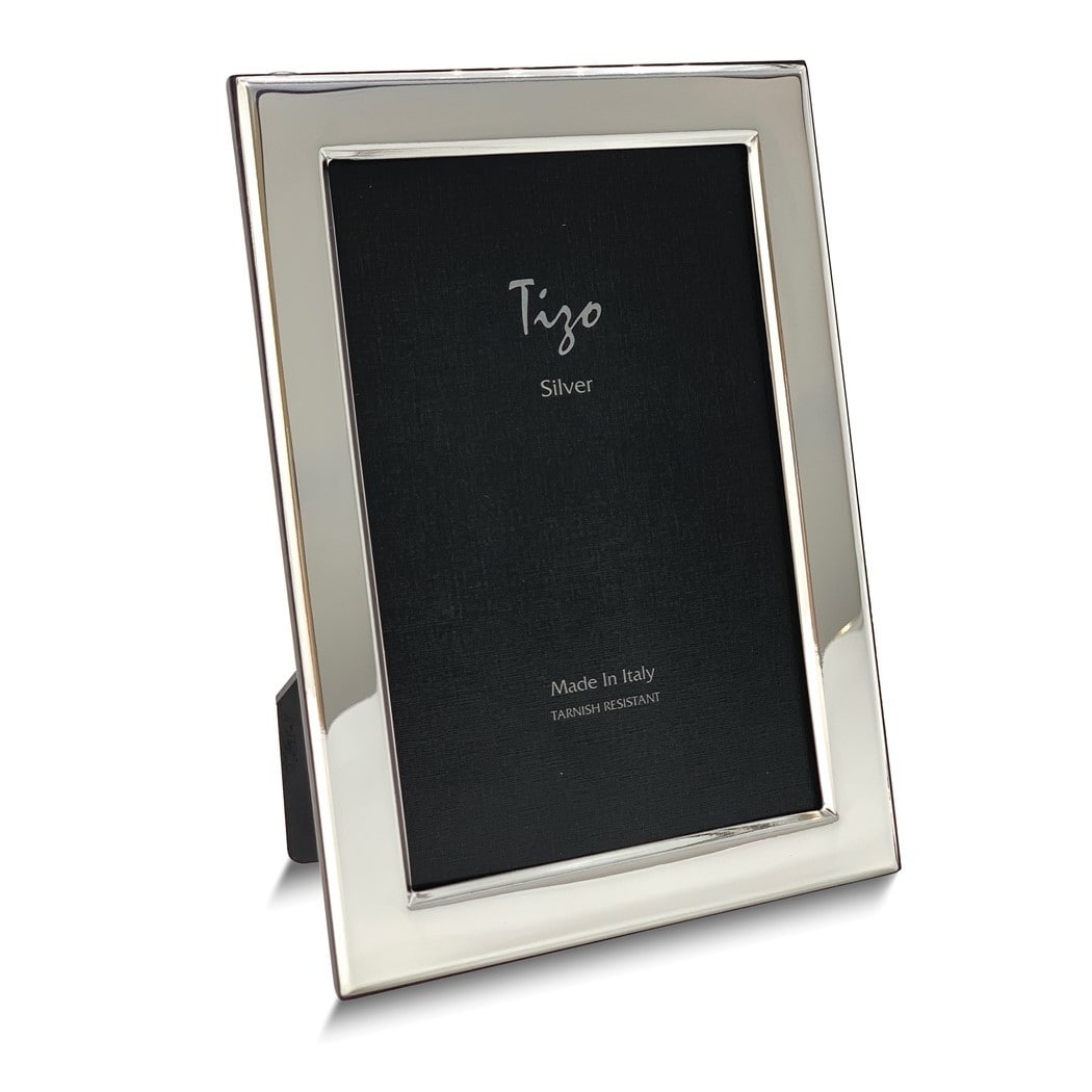 Sterling Silver Plain Picture Frame 4x6