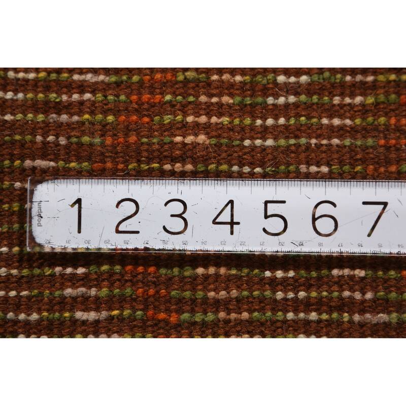 Geometric Moroccan Oriental Runner Rug Bedroom Handmade Wool Carpet - 2'10" x 9'7"