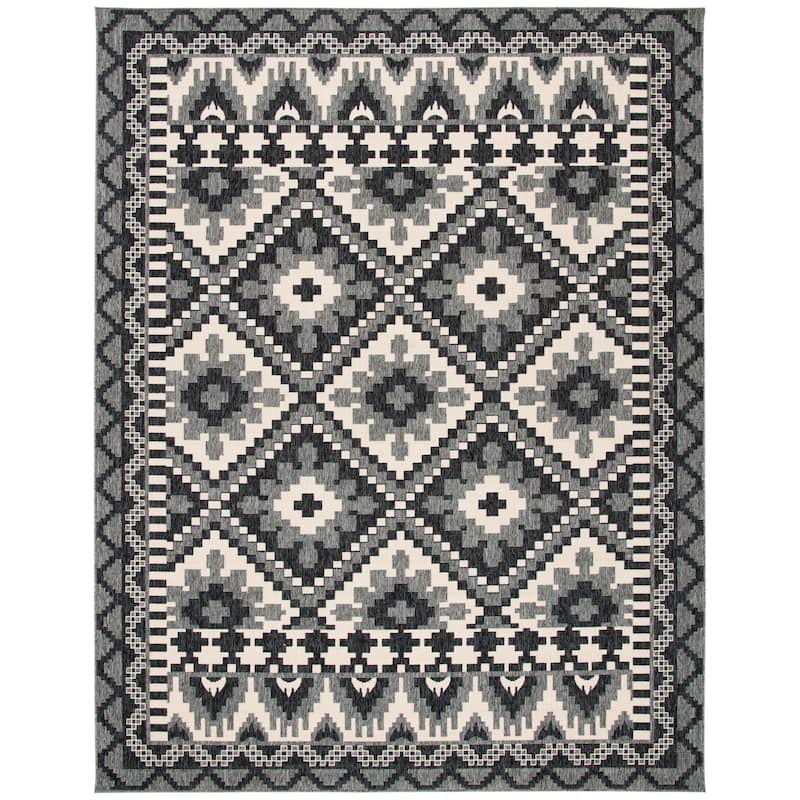 SAFAVIEH Veranda Bukuroshe Indoor/ Outdoor Waterproof Patio Backyard Rug