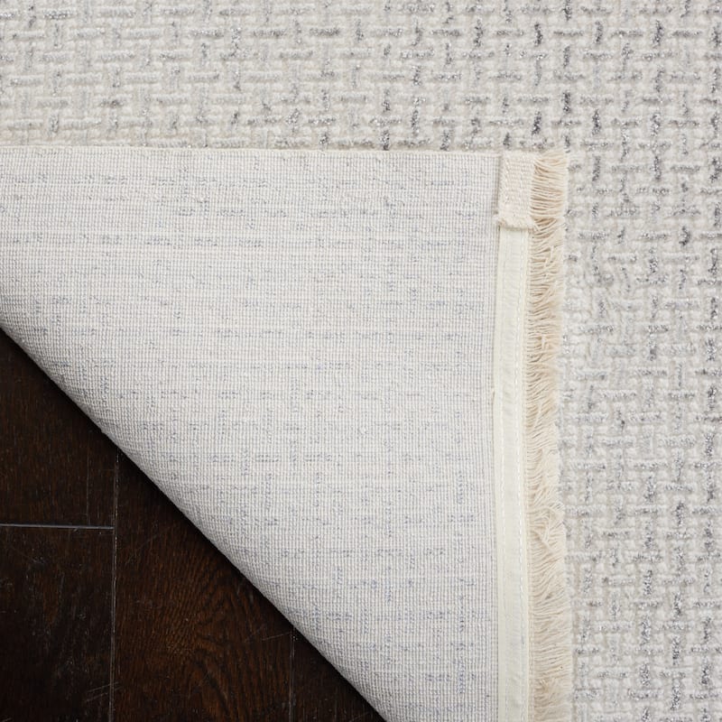 SAFAVIEH Whisper Jiang Contemporary Fringe Rug