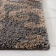 SAFAVIEH Florida Shag Honey Ornate Damask 1.2-inch Thick Rug