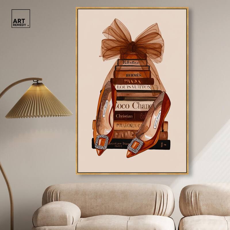 Luxury Lit Canvas by Art Remedy
