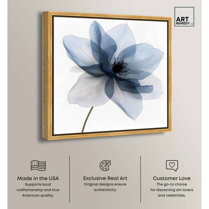 Morning Petalia I Canvas by Art Remedy