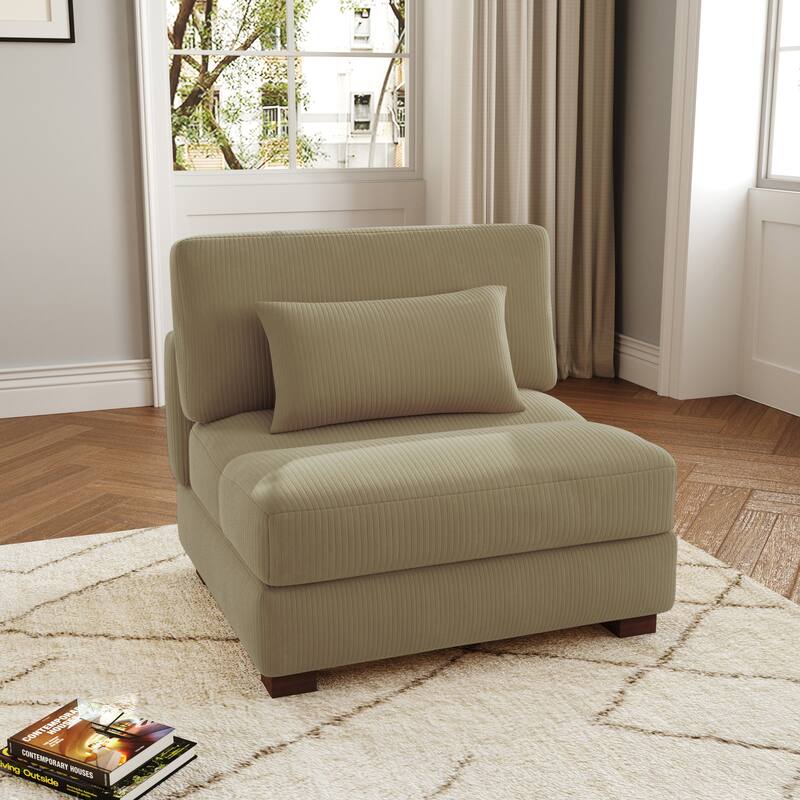 Modern Chaise Lounge Modular Sectional Sofa