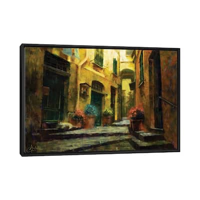 iCanvas "Secret Stairs Of Italy" by Christopher Clark Framed