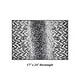 preview thumbnail 31 of 123, Better Trends 100% Micro Polyester Knitted Bathroom Rugs - Casablanca Collection with Chevron Pattern, Machine Washable Bath Mat