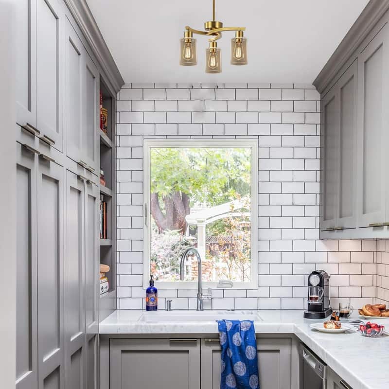 3 Light light bulb gold light fixture glass, metal kitchen light