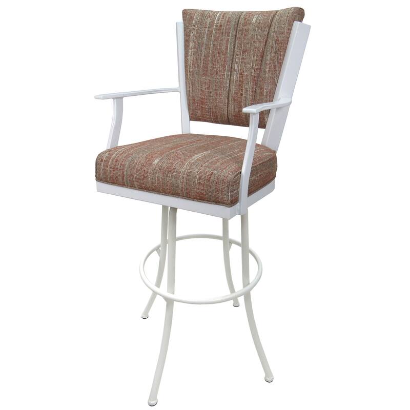 Swivel Extra Tall 34" (35") Metal Bar Stool Montana on Noam Base - 34" Seat