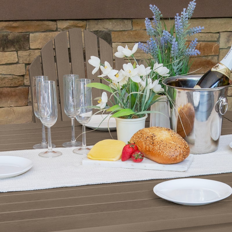 Hamilton 5-piece Outdoor Dining Set - 42" x 42" Table, Dining-height