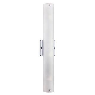 Eglo Mono 3 x 40W Vanity Light with Chrome Finish and Satin Glass