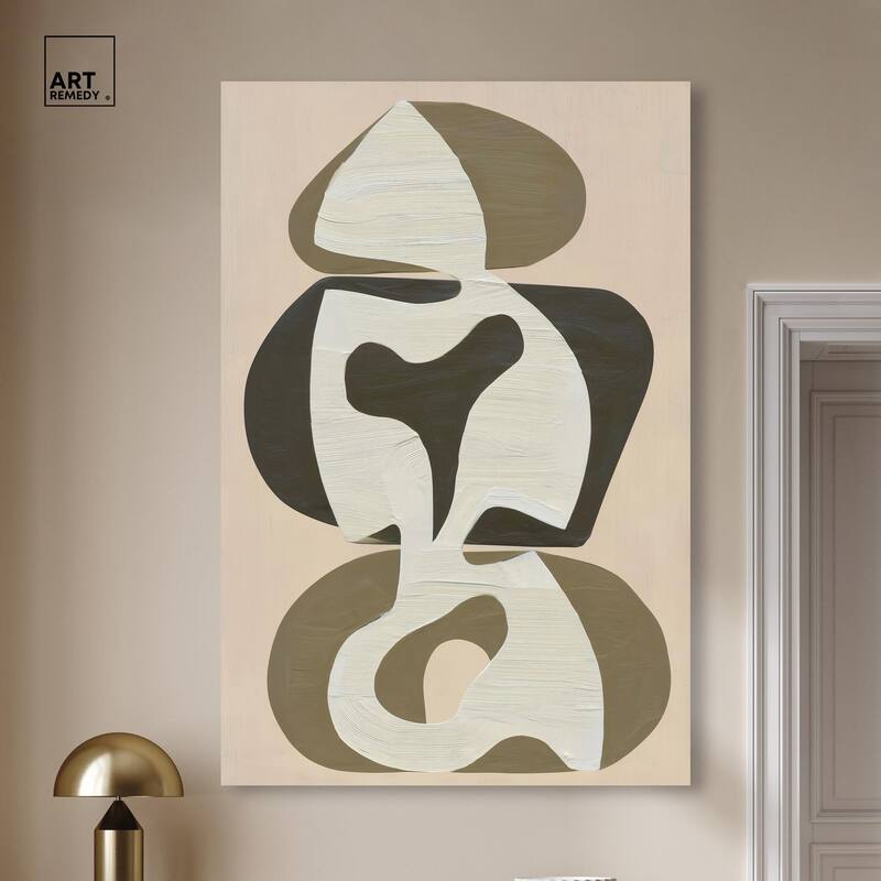 Shapes of Sage II Canvas by Art Remedy, Gallery Wrapped