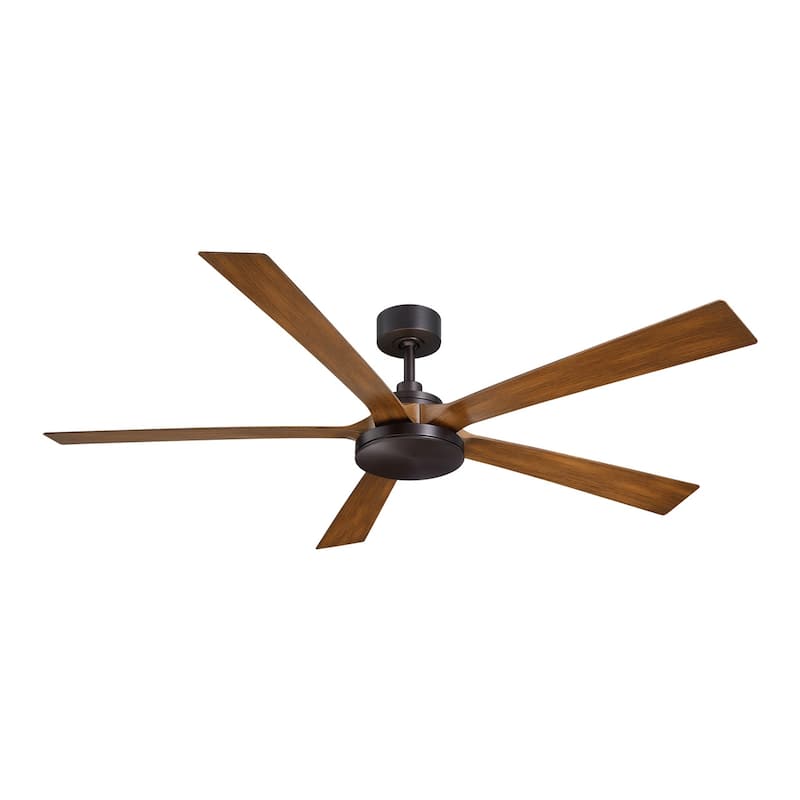 TorchAire 64 inch Indoor/Outdoor Smart Ceiling Fan with LED CCT Select Light Kit and Remote