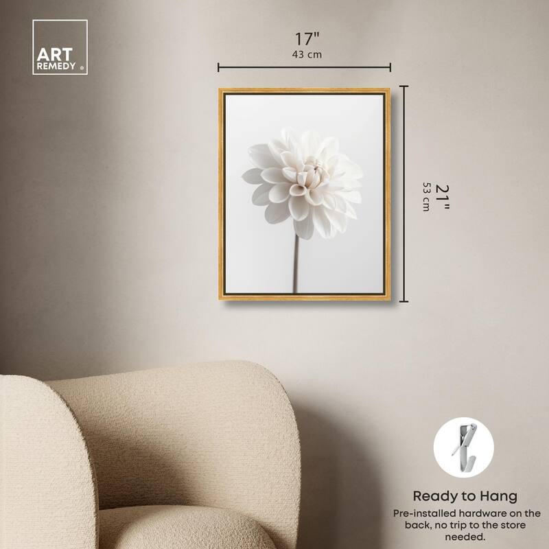 Pristine Blossom II Canvas by Art Remedy