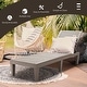 preview thumbnail 6 of 20, Costway Patio Lounge Chair Chaise Recliner Weather Resistant