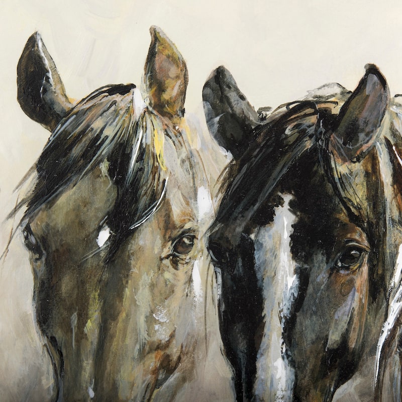 Horses (36 x 27) Canvas Art Print