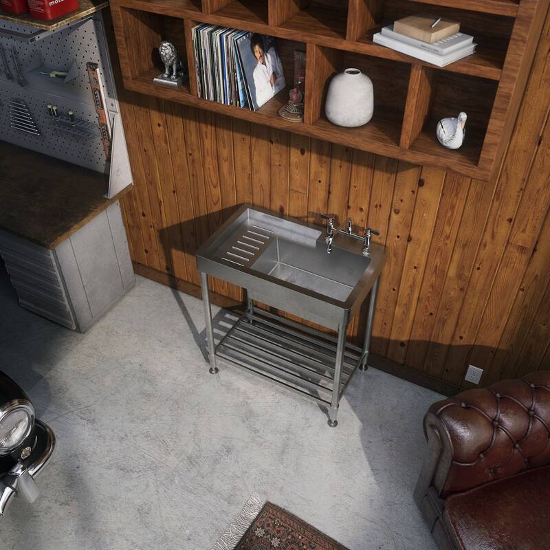 Whitehaus Collection Wall Mount Utility Faucet