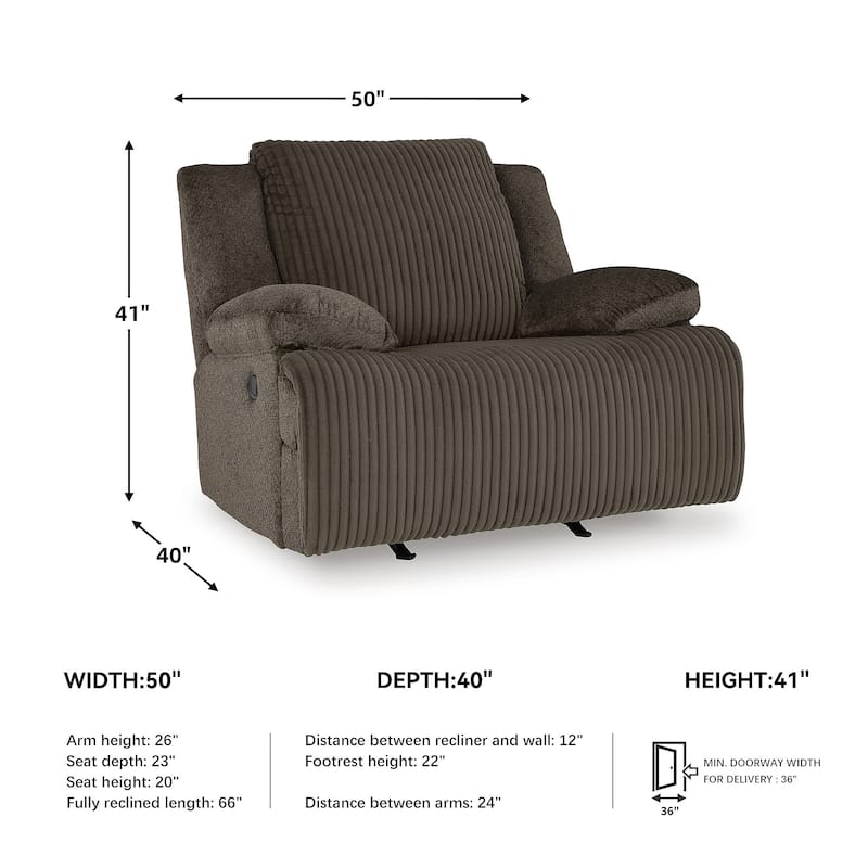 Signature Design by Ashley Top Tier Rocker Recliner