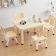 preview thumbnail 4 of 8, Kids Table and 4 Chair Set for Ages 2-10