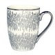 preview thumbnail 4 of 7, Certified International Matrix Silver Plated Tapered 16 oz. Mugs, Set of 6 Assorted Designs