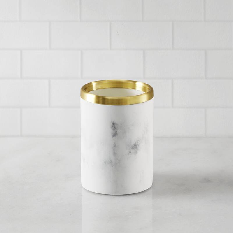Croscill Corsica Marbled Resin Bath Accessory Collection