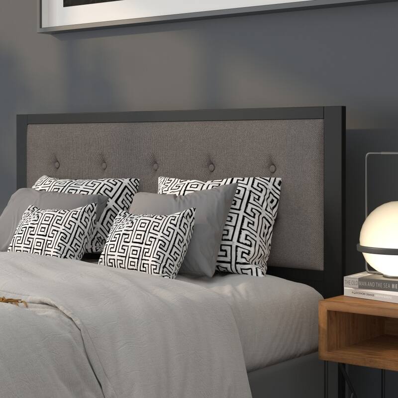 Metal Tufted Upholstered Headboard - Modern Headboard