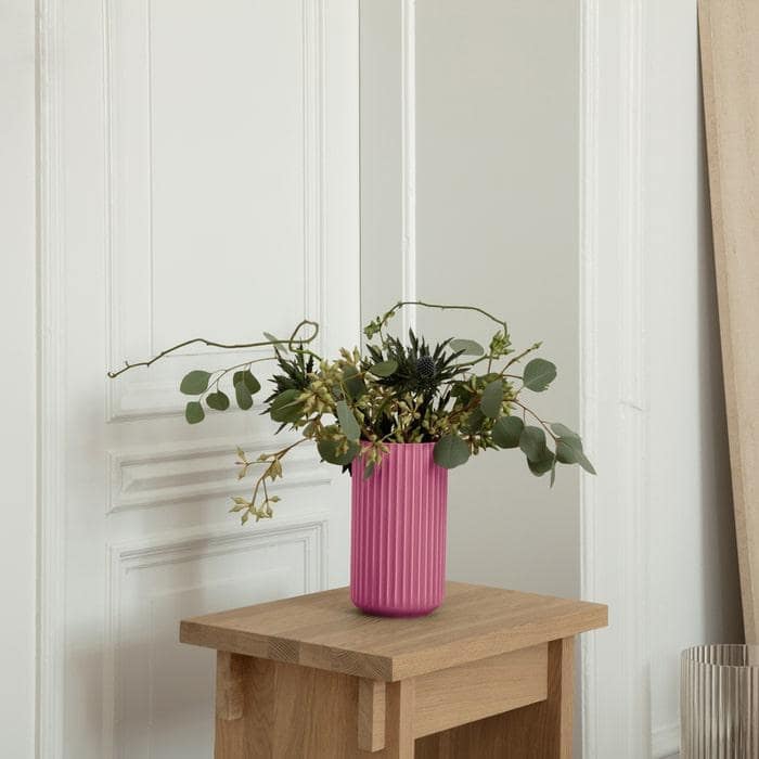 Lyngby Porcelæn Vase, Purple - H: 8.1"