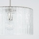 preview thumbnail 13 of 14, Emerson 1-light Dual Mount Semi-Flush/ Pendant w/ Embossed Seeded Glass