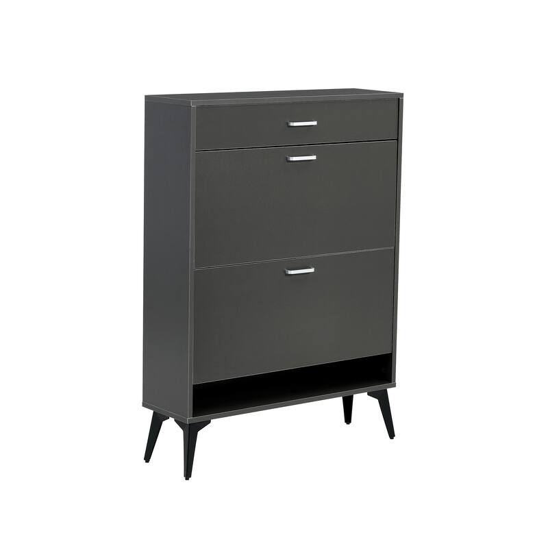 Shoe Cabinet , Shoe storage Shelves, metal leg
