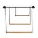 preview thumbnail 4 of 15, Luna Three Tier Suspended Wall Shelf - 37" x 6" x 30"