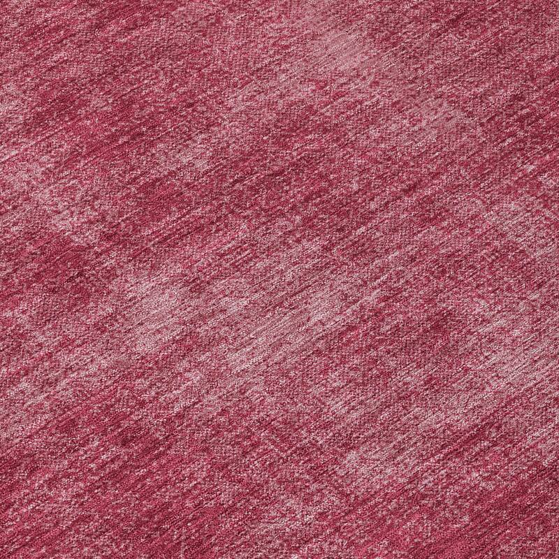 Machine Washable Indoor/ Outdoor Simple Solid Chantille Rug