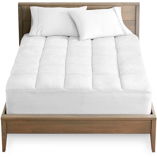 Top Product Reviews For Live Comfortably Cuddlebed Mattress Topper White 10281465 Overstock