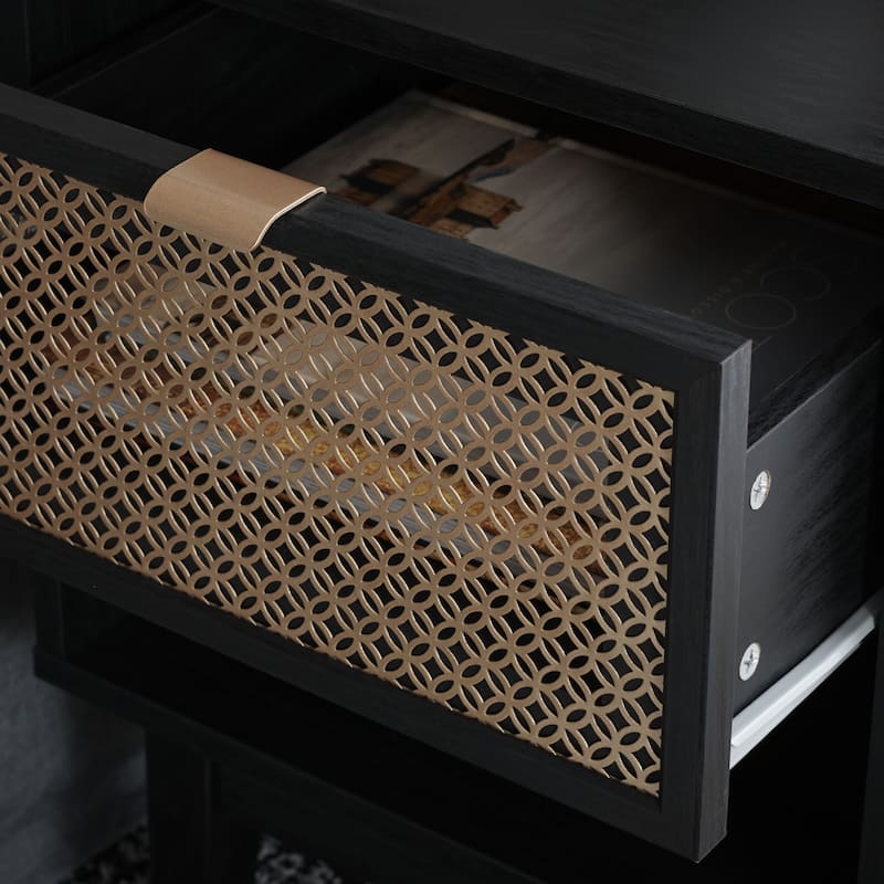 SAFAVIEH Katsuji 1-Drawer 1-Shelf Nightstand