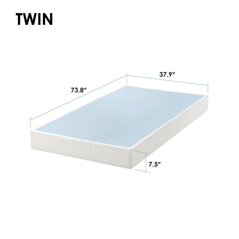 4 Inch and 7.5 Inch Metal Box Spring Mattress Foundation