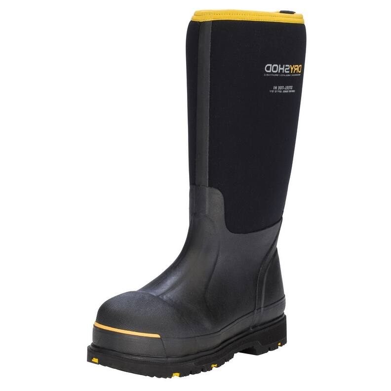 DryShod Work Boots Mens Adjustable Gusset Steel Toe Pull On STT-UH