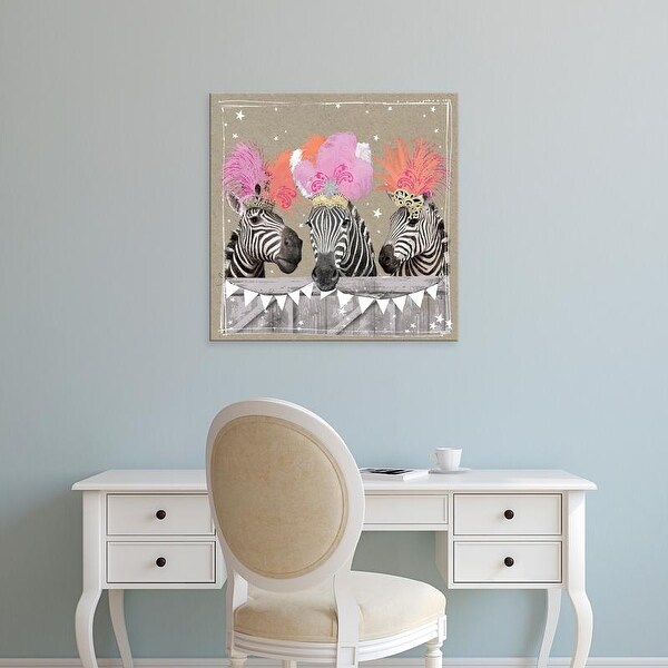 Easy Art Prints Hammond Gower's 'Fancy Pants Zoo II' Premium Canvas Art