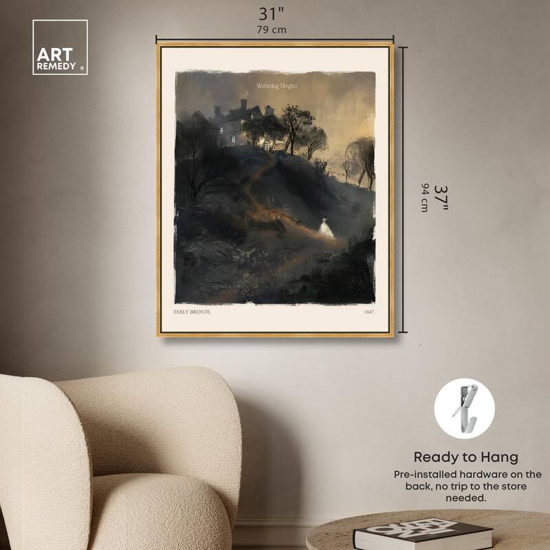 Wuthering Heights Canvas by Art Remedy