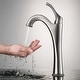 preview thumbnail 16 of 32, Kraus 3-in-1 Set White Round Ceramic Vessel Sink Arlo Faucet w/ Drain