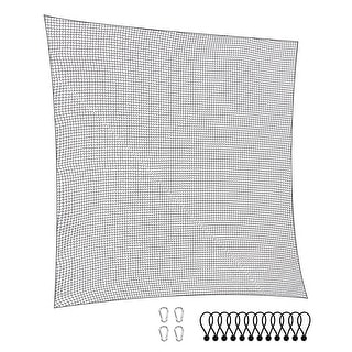 Golf Net Sports Netting Barrier for Backyard Driving Training Swing - Black 10X15 feet single net