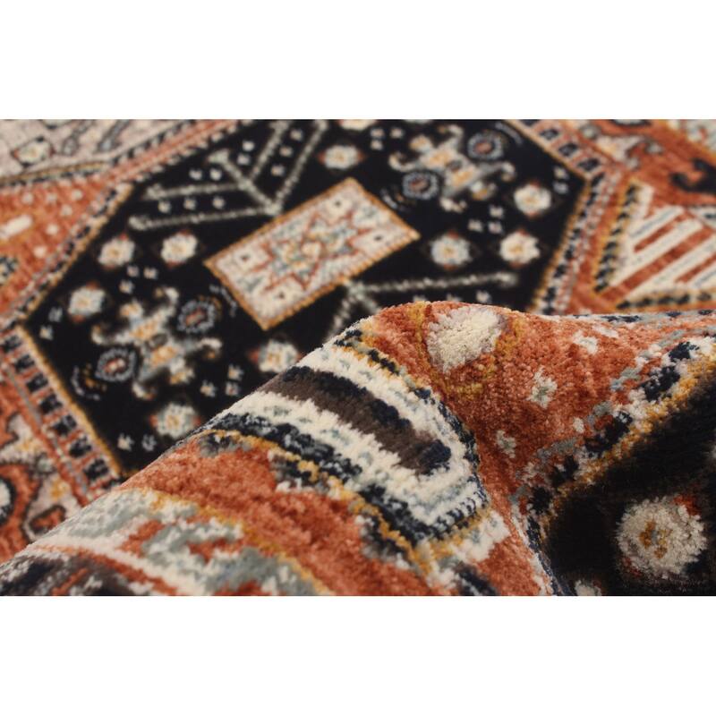 ECARPETGALLERY Qashqai Southwestern Rug