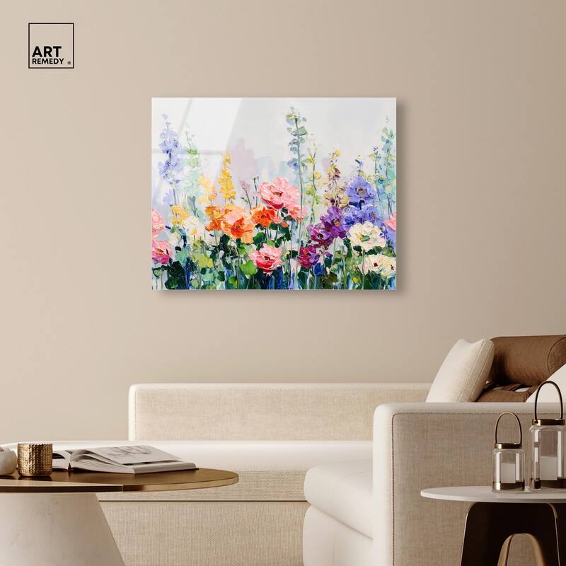 Summer Abundance II Acrylic by Art Remedy, Ready to Hang