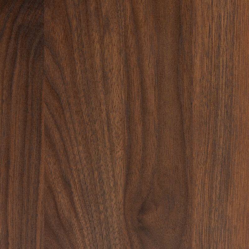 Hartman Mid-Century Modern Walnut Brown Finished Wood Storage Cabinet