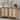 SICOTAS Rattan Sideboard Buffet Set of 2 with 2 Doors - N/A