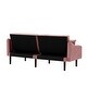 preview thumbnail 46 of 54, BSHTI 73" Convertible Velvet Futon Sofa Bed
