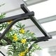 preview thumbnail 7 of 8, Outsunny 82” Decorative Metal Garden Trellis Arch with Durable Steel Tubing & Elegant Scrollwork, Perfect for Weddings
