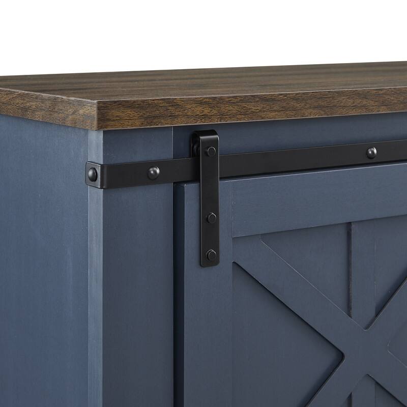 58 in. Barn Door TV Stand for TVs up to 65 in.
