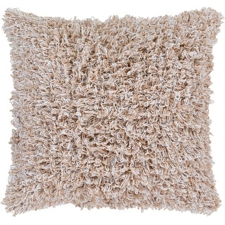 Artistic Weavers Malin Hand-Woven Shag 20-inch Throw Pillow Cover